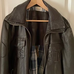 Superdry Leather Jacket